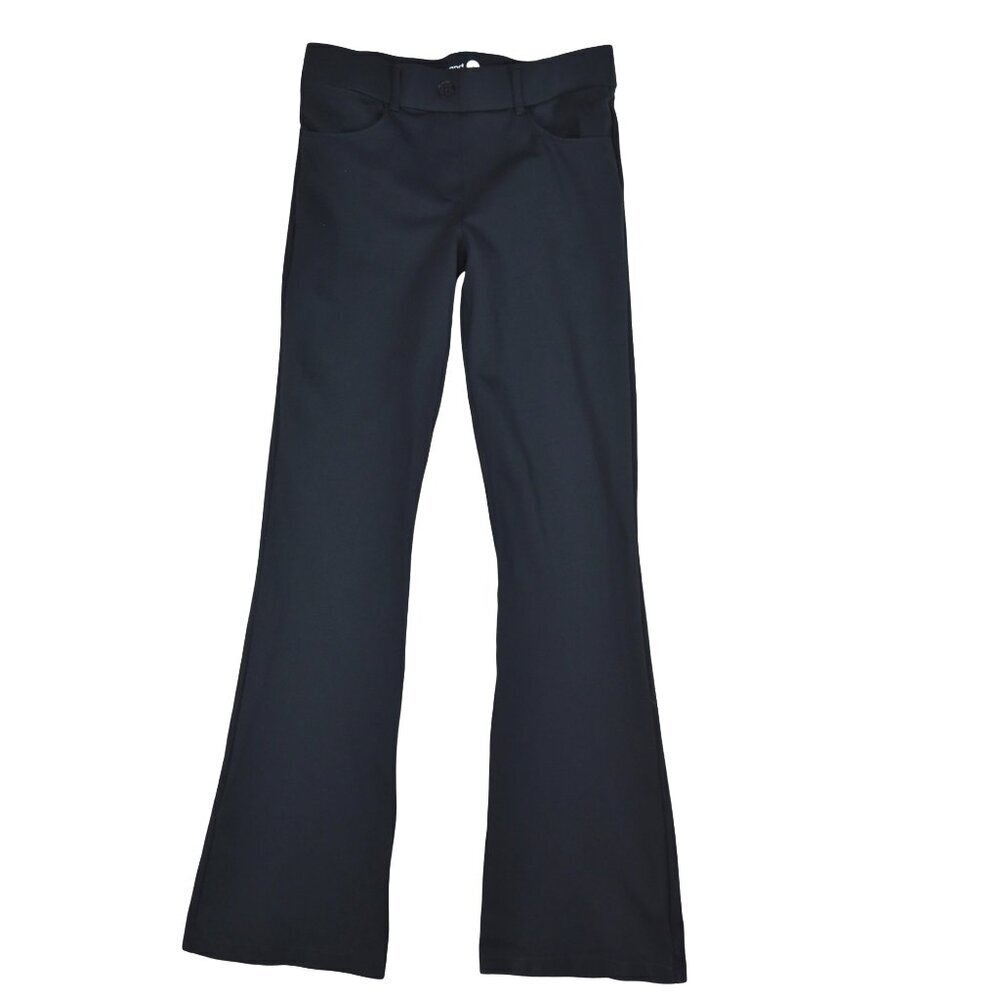 Betabrand Boot Cut Wider Legs Classic Dress Yoga Pant L Long Black Trousers